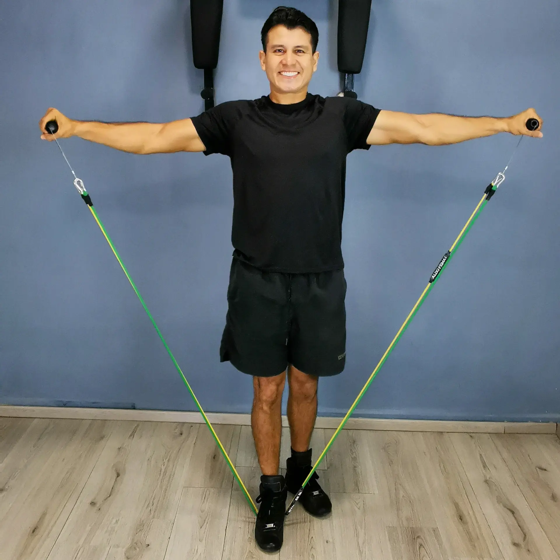 Shoulders with resistance bands