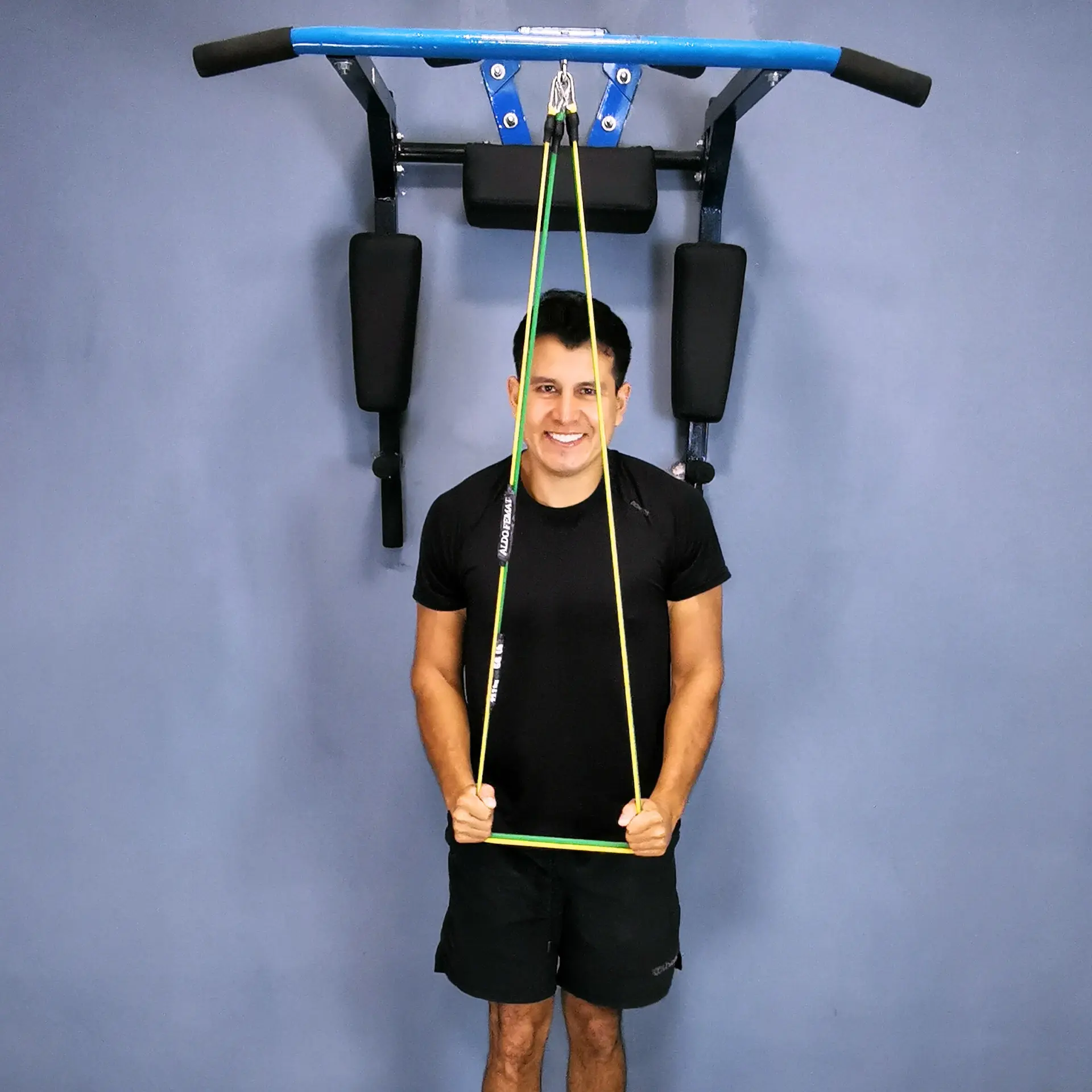 Triceps with resistance bands