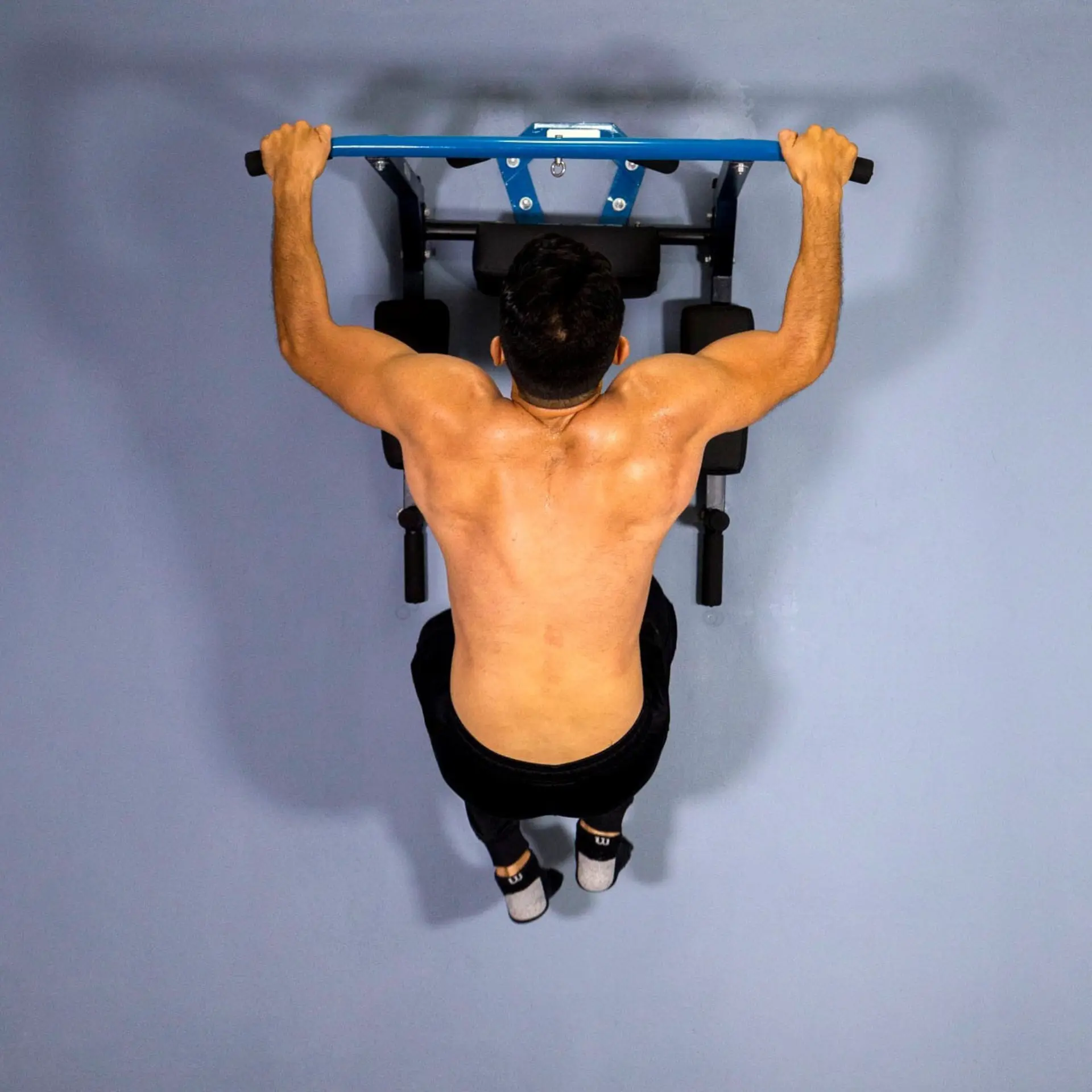 Plank on bar